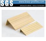 Brass Anti-slip Strip For Stair Copper Extruding Flooring Sheet