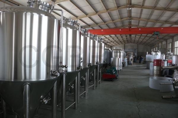 Buy cheap 500L micro brewing equipment with brew kettle heated by steam generator from wholesalers