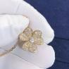 Buy cheap Fantastic Van Cleef & Arpels 18k Gold Frivole Pendant Mini Model Vs Natural Diamonds from wholesalers