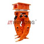 Q355 36Ton Excavator 360Rotating Hydraulic Type Log Grapple Customized High
