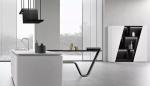 Waterproof Lacquer Painting Stainless Steel Kitchen Cabinet For House
