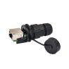 Buy cheap RJ45 Female Connector Panel Mount Waterproof IP68 Plug from wholesalers