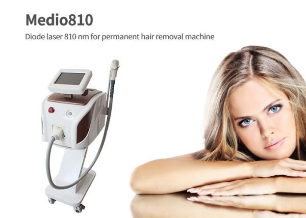 Buy cheap 500W Portable 808nm Diode Laser Hair Removal Machine 810nm & 808nm 20ms - 400ms from wholesalers