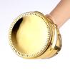 Buy cheap Top Collar Material Glass Gold Plated Human Face Shape Bottle for Brandy Tequila Rum from wholesalers