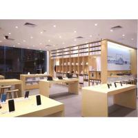 Buy cheap Wooden Mobile Phone Display Cabinet , Cell Phone Display Case Customized Shape product