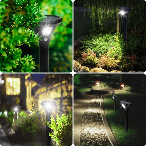Garden decoration outdoor lawn garden solar led column light