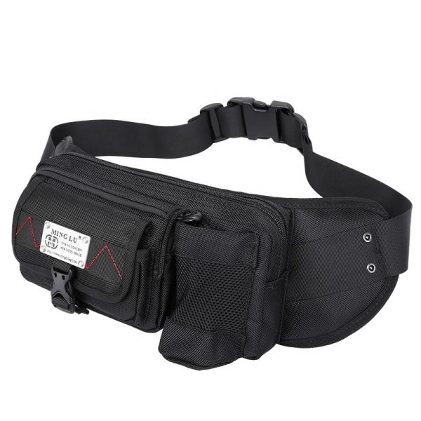 Buy cheap Leisure Style Men'S Outdoor Waterproof Waist Bag Length 27cm Lightweight from wholesalers