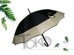 Long Stick Mens Walking Cane Handle Umbrella Hook Handle High Density Fabric