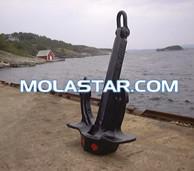 Buy cheap Molastar Stockless Steel Anchor For Sale Hall Anchor With Certificate Stockless Anchors Hall Anchor from wholesalers