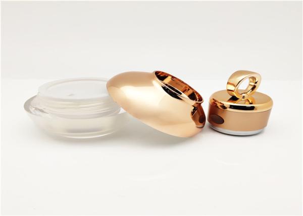 Buy cheap 1oz Luxury Double Wall Face Cream Containers Cosmetic Massage Plastic Jar from wholesalers