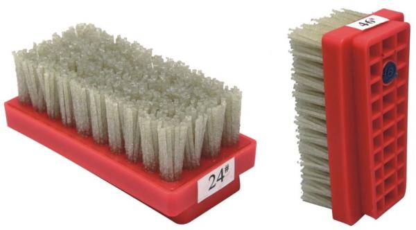 Buy cheap Plastic Core Diamond Abrasive Brush , Flexible Nylon Abrasive Filament Brushes from wholesalers