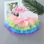 Polyester Infant Girls' Tulle Tutu Skirt Bloomers For Kids Baby Clothing