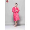 Buy cheap Luxury Fleece Dressing Gowns Shawl Collar Super Soft Winter Sleep Gown Fleece Women Night Gown And Women Robes Long B from wholesalers