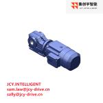 35mm Shaft Helical Worm Inline Gearmotor Reducer 2.2KW M3A 15.86 KA47DRN100LS4BE