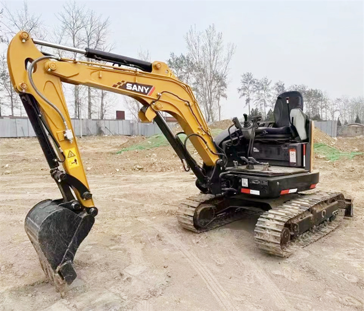 Mini Sany SY26U Excavator 26ton Operating Weight Crawler Chain Low Fuel Consumption