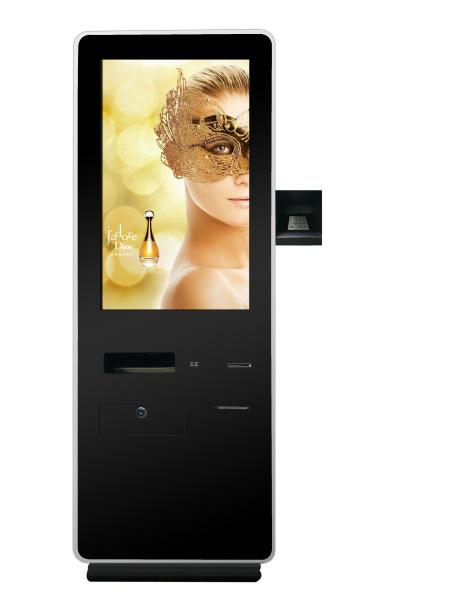 Buy cheap 21.5 Inch Pinpad A4 Printing Touch Screen Kiosk RJ45 Thermal Printer from wholesalers
