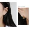 Buy cheap Lanciashow 925 Sterling Silver Jewelry High Polished Teardrop Earrings Stud from wholesalers