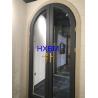 Buy cheap Double Glazed Aluminium Casement Doors With Wooden Finish German Hardware for Indonesia market from wholesalers