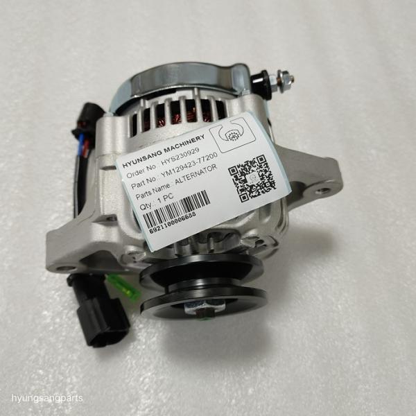 Buy cheap Construction Machinery Parts Alternator YM129423-77200 YM12942377200 For PC22MR from wholesalers