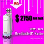 Best Sale!! 50% discounts off !!! 3 handles multifunctional IPL hair removal