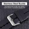 Buy cheap Waterproof TPU Wrist Rubber Watch Strap 22mm Size Quick Release from wholesalers