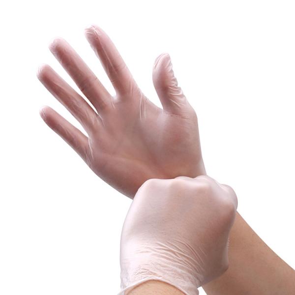 Buy cheap Transparent Examination Vinyl Disposable Medical Gloves from wholesalers