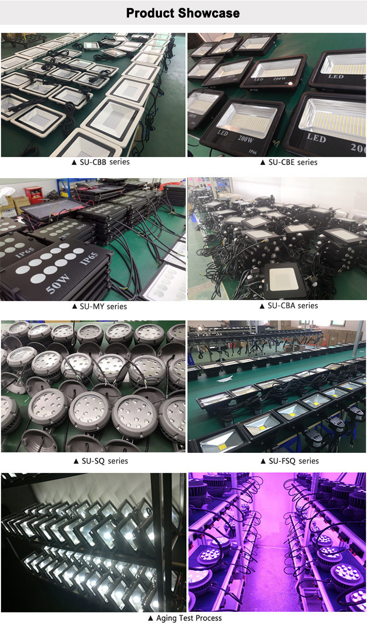 24000lm High Lumen LED Flood Lights 200W Philips For Sports Lighting