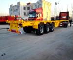 Rollover dump semi-trailer Box type rollover dump trailer