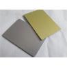 Buy cheap High Hardness Polished Aluminum Sheet Metal Different Customized Color from wholesalers