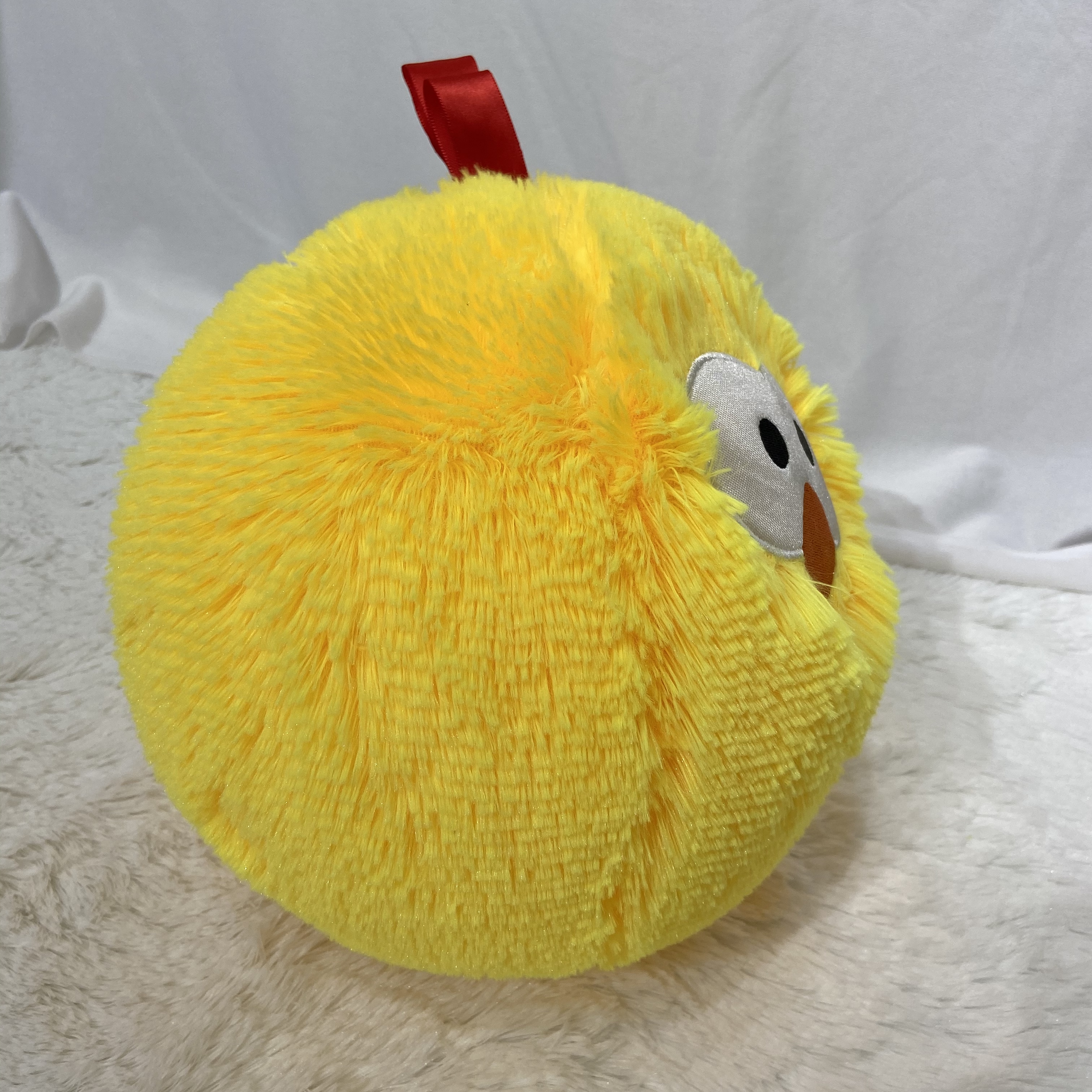 Inflatable Toy Unicorn Plush Fuzzy Pvc Ball with Diameter 24''