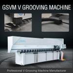 Compact Sheet Metal Grooving Machine V Groove Cutter Machine For Elevator