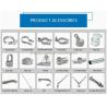 Buy cheap Waterproof Chain Link Fence Wire Mesh Direct Green Hot Dipped Galvanized PVC Coated from wholesalers