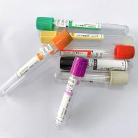 Buy cheap Disposable Clinical Vacuum Blood Collection System Purple / Gold Top product