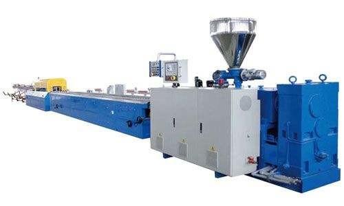 Buy cheap 380v WPC Profile Extrusion Line Heat / Shock Resistance High Product from wholesalers