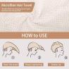 Buy cheap Magical Water-Absorbent Towel Woman Long Hair Drying Wrap Turban Towel Hair Natural Drying Towel from wholesalers