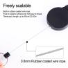 Buy cheap Deyi Badge Reel Outdoor Heavy Duty Retractable Keychain Extendable Carabiner 6875 from wholesalers