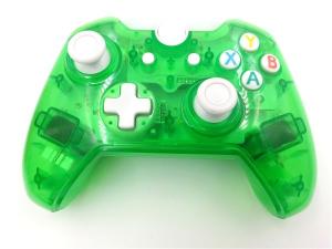 China PC / Android Game Station Periphery Products Of PVC Green Controller on sale
