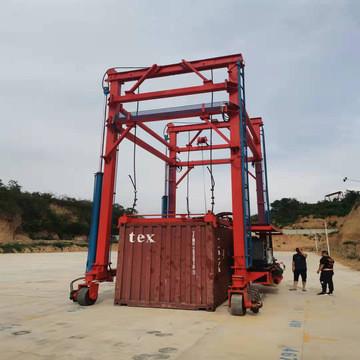 Buy cheap 0-180 Degrees Container Loader Machine With Dual Flip Capability And Carbon Steel Build from wholesalers