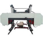 MJ2000 Large Scale Horizontal Bandsaw Sawmill Heavy Duty Diesel Sawmill For Sale