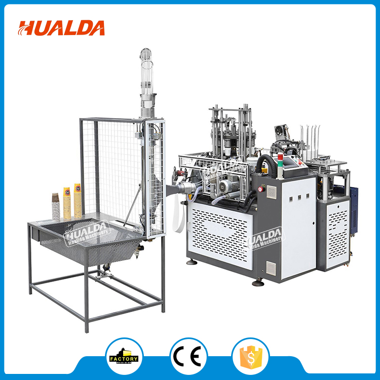 Durable Coffee Plastic Cup Forming Machine Custom Logo OEM / ODM Service
