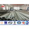 Buy cheap Hot Dip Galvanized Steel Utility Pole For Electrical Distribution , Metal Utility Poles from wholesalers
