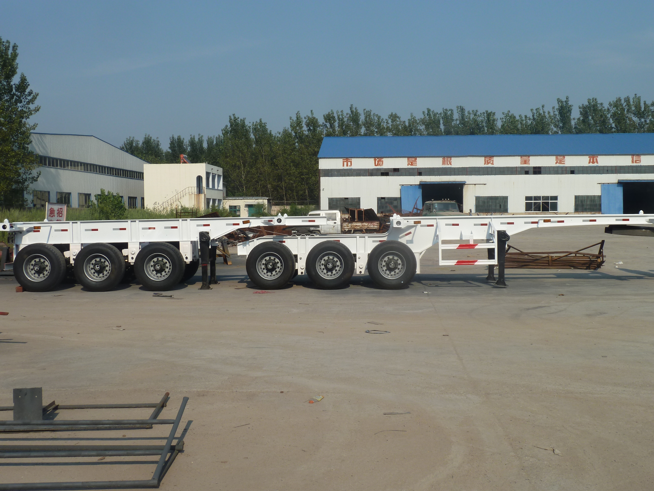 6 Axles Superlink Semi Trailer for Flexible and Versatile Cargo Transport