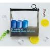 Buy cheap Pouch Slider plastic Zipper Folder PVC Clear cosmetic bag pencil pen packaging bag, storage use ldpe zipper slider bag from wholesalers
