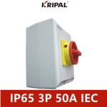 KRIPAL IP65 Electrical Rotary Switches 4 Pole 40A Waterproof IEC Standard