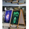 Buy cheap Floor Standing Exhibition Portable Poster Stand Customized 80*120cm 90*120cm from wholesalers