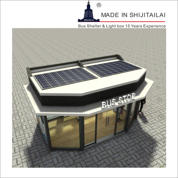 Buy cheap Stainless Steel 2.5m Height 5H Bus Stop System from wholesalers