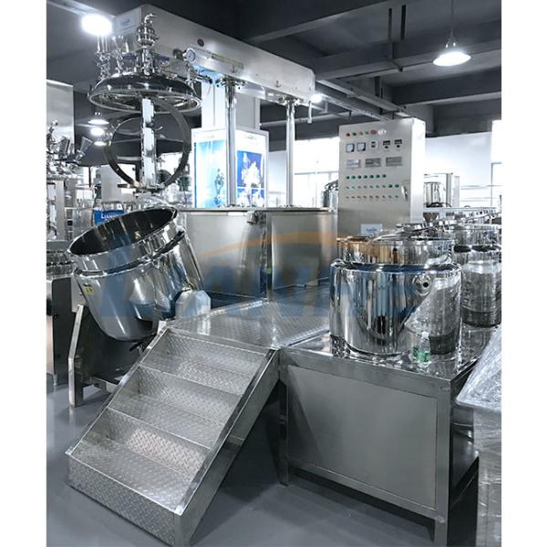 Buy cheap CE Vacuum 300L High Shear Emulsifier Mixer Homogenizer Hydraulic Lifting from wholesalers