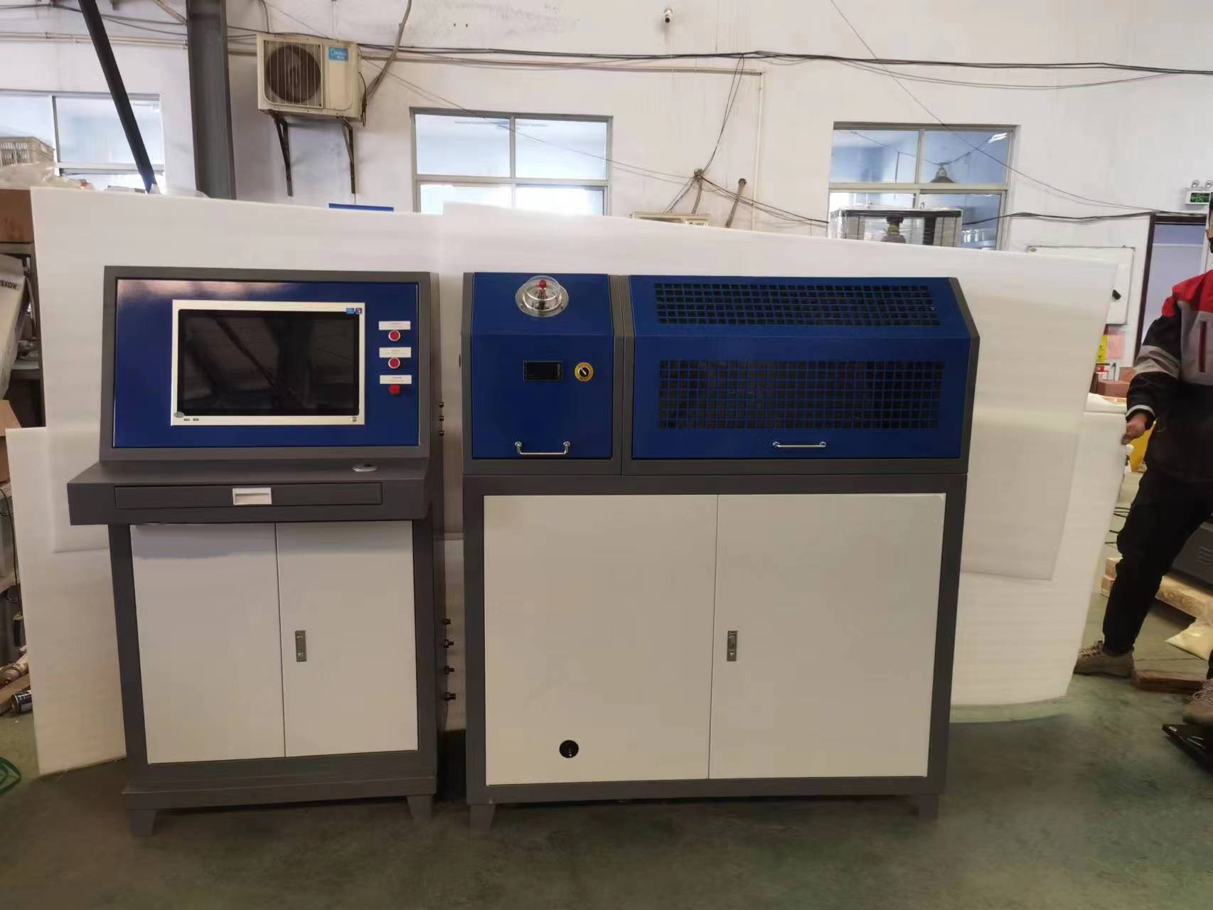 Buy cheap Pipe Hydraulic Burst Pressure Testing Machine Computer Operation / Manual from wholesalers