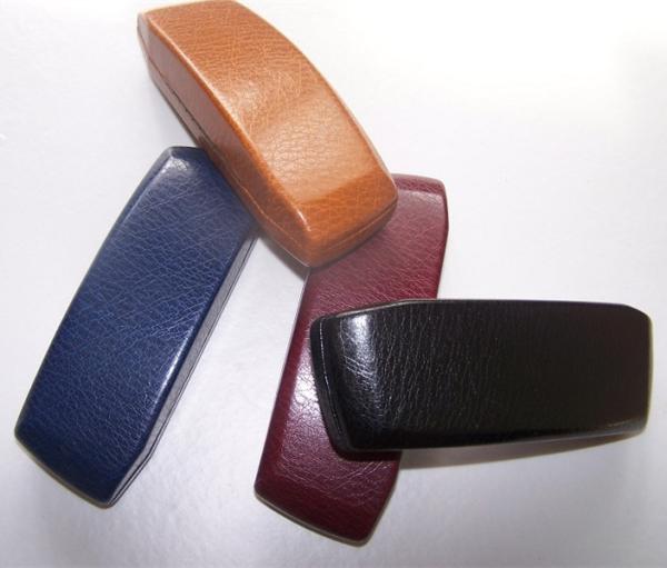 Buy cheap Hot selling glasses cases with solid colored leather from wholesalers