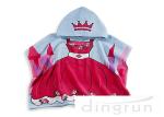 AZO Free Swimming Towel Poncho , Beach Towel Poncho For Surfing